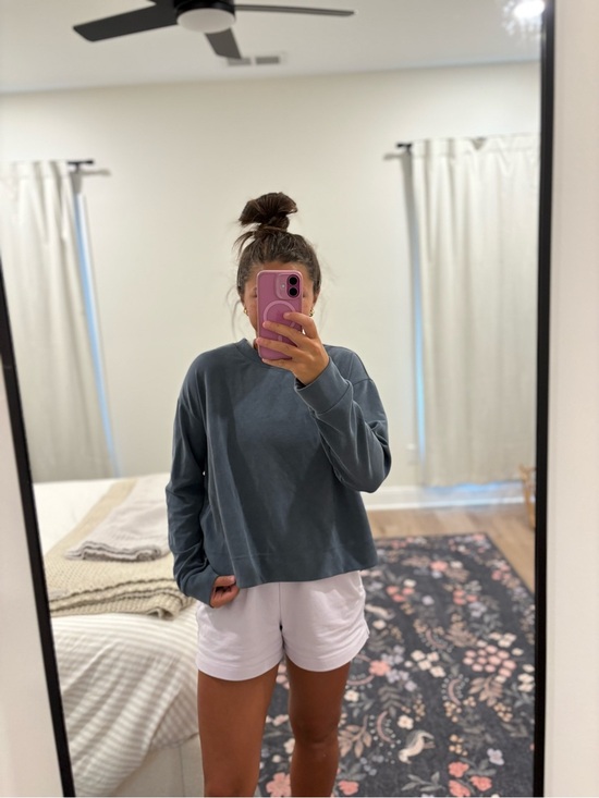 Athleta Tops - Athleta Seasoft Crewneck Sweatshirt Size Medium